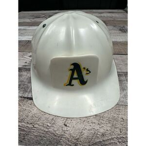 Vintage Oakland Athletics Baseball Coliseum Souvenir Kid's Construction Hat